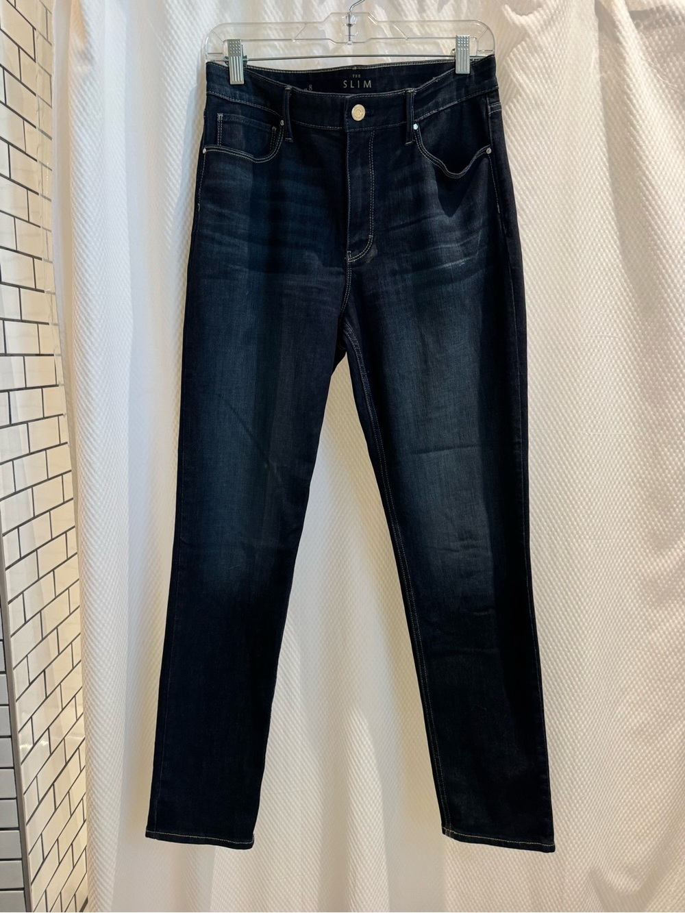 White House Black Market Slim Women's Dark Indigo Jeans